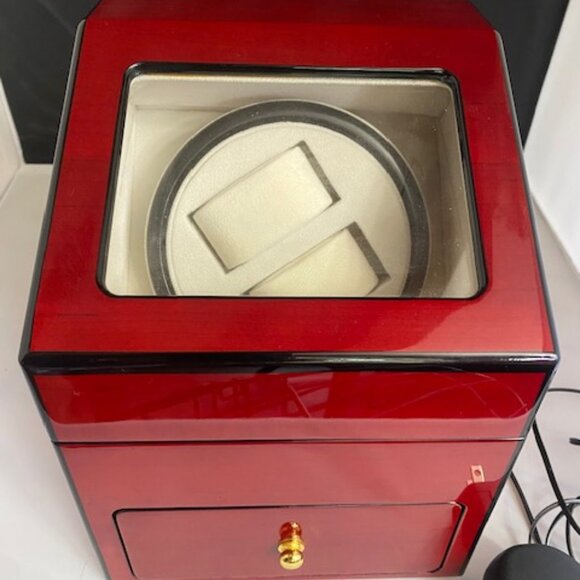 Self Winding Watch Jewelry Box for Rolex Watches Like New Holds 2 Watches - Picture 5 of 8